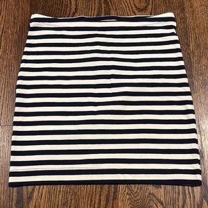 NWT H&M striped mini skirt